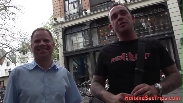 Real dutch hooker gets eaten out