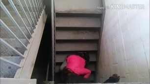 Spying on activity downstairs