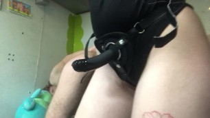 Femdom Pegs Boyfriend while in Chastity Porn Videos