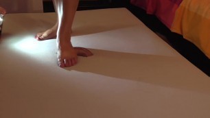 Barefoot cockcrush with cruel sexy feet and cumshot Porn Videos